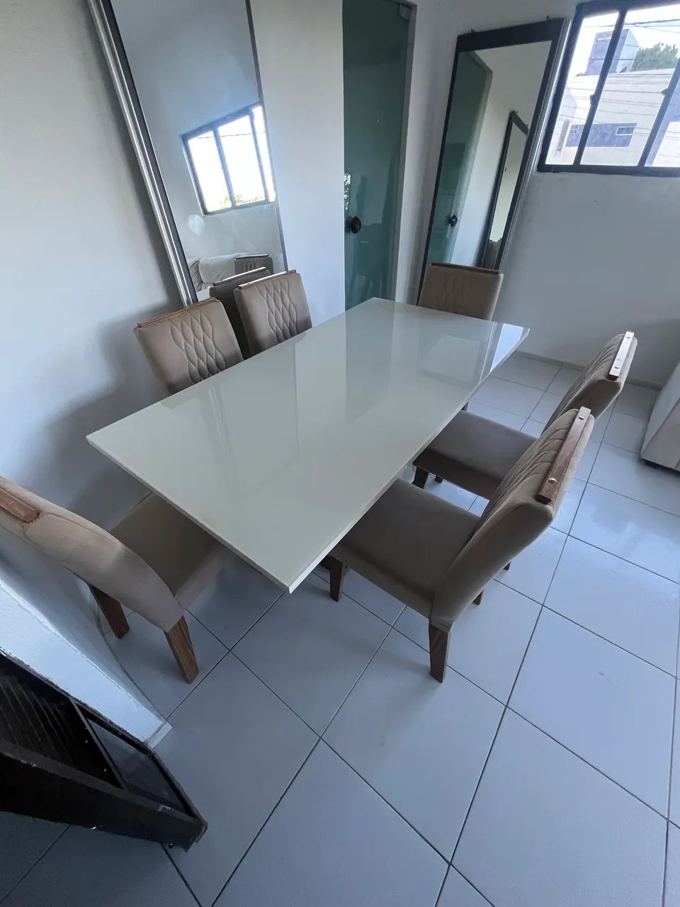 Mesa de jantar 6 cadeiras oportunidade - Foto 3