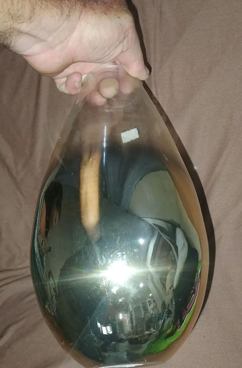 ANTIGO VASO ESPELHADO  - Foto 3