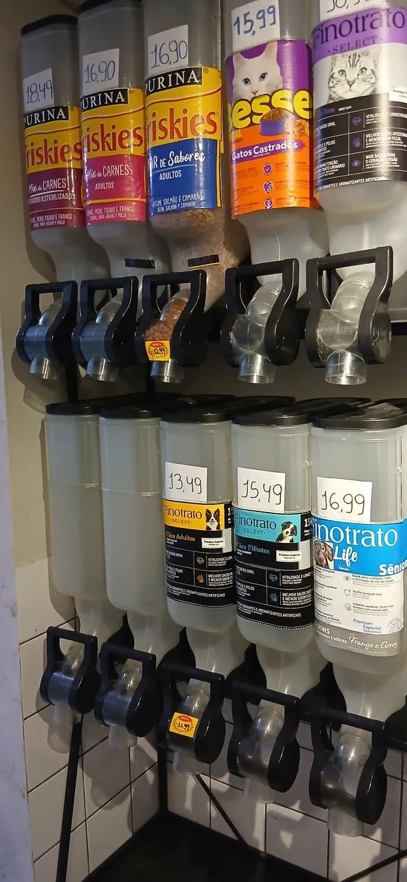 Dispenser para grãos/ ração petshop - Foto 3