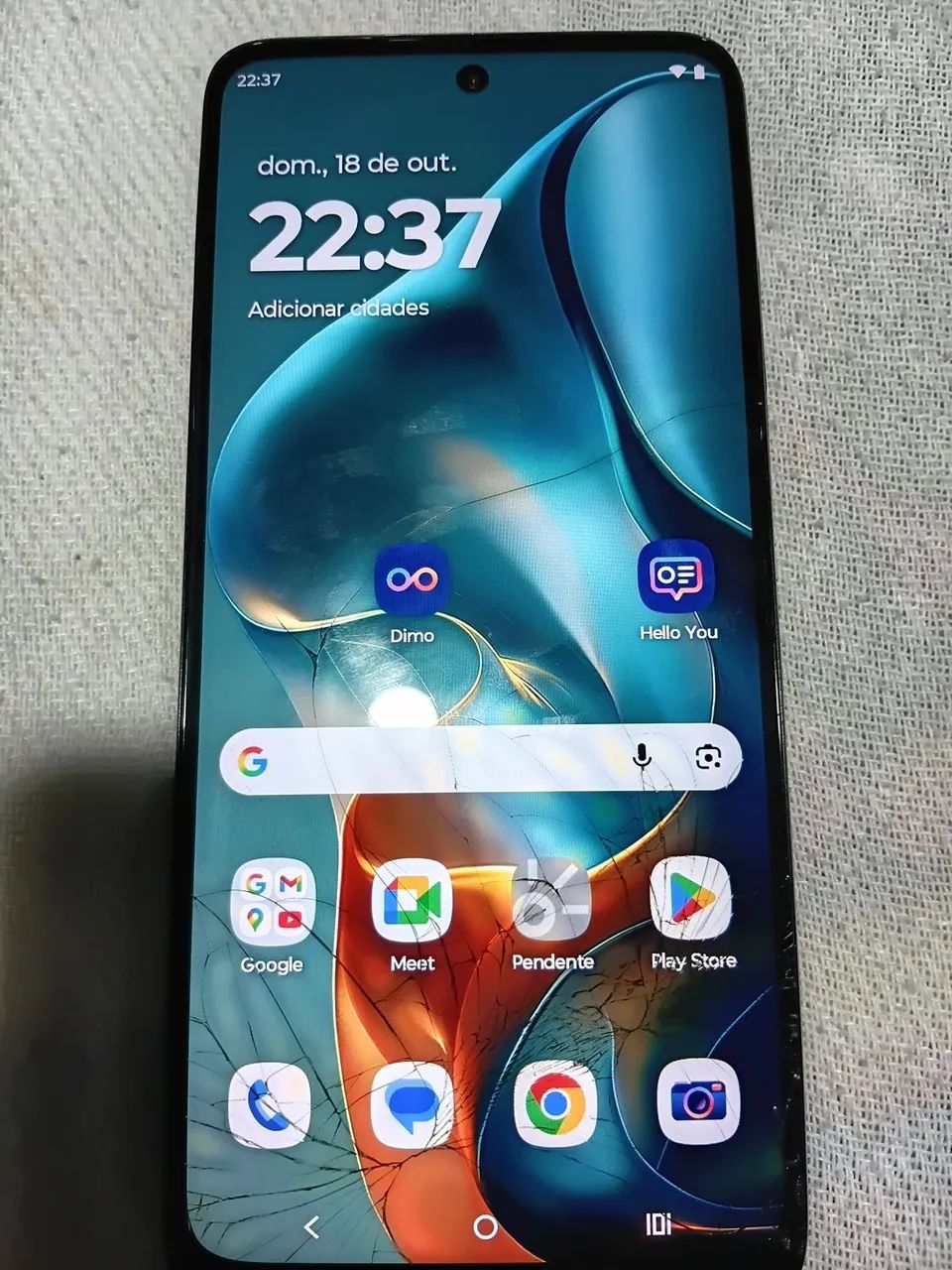 Moto g05 com caixa e nota fiscal