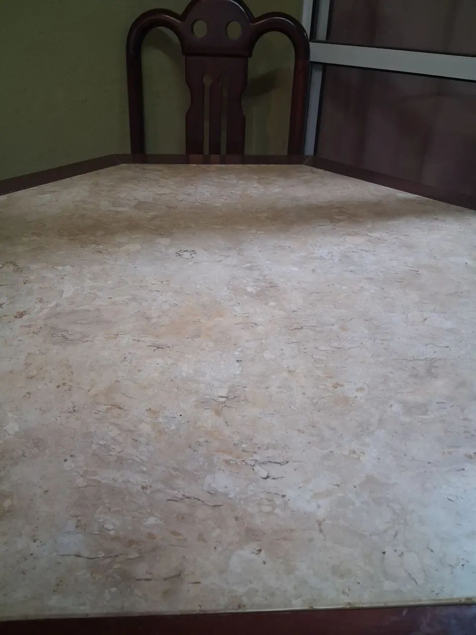 Mesa com 4 cadeiras td em madeira  - Foto 5