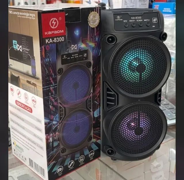 Caixa de Som Portátil Bluetooth Kapbom - Foto 2