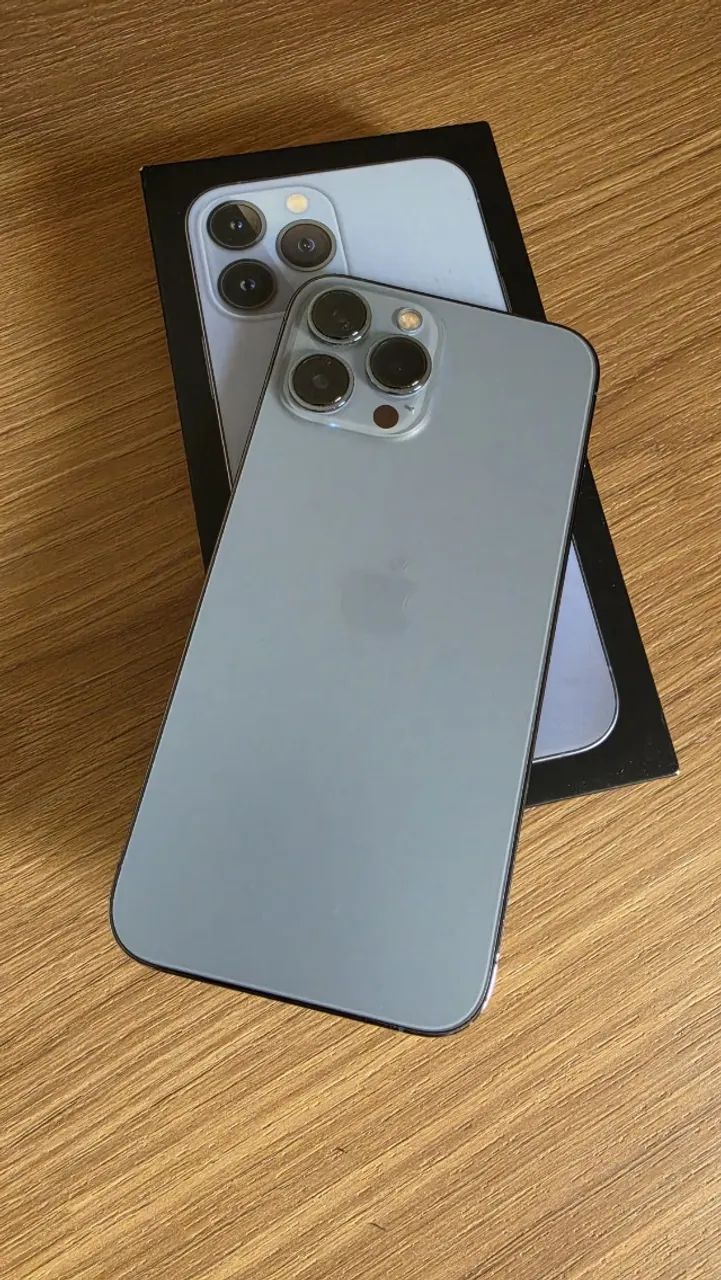Apple iPhone 13 Pro Max Blue Sierra - Anatel - MLL93BZ/A - Model