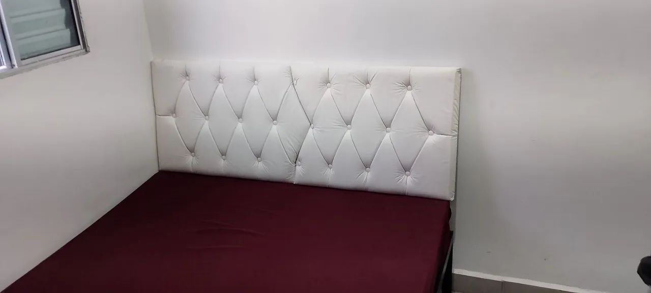 Cabeceira Estofada cama casal/lat solteiro