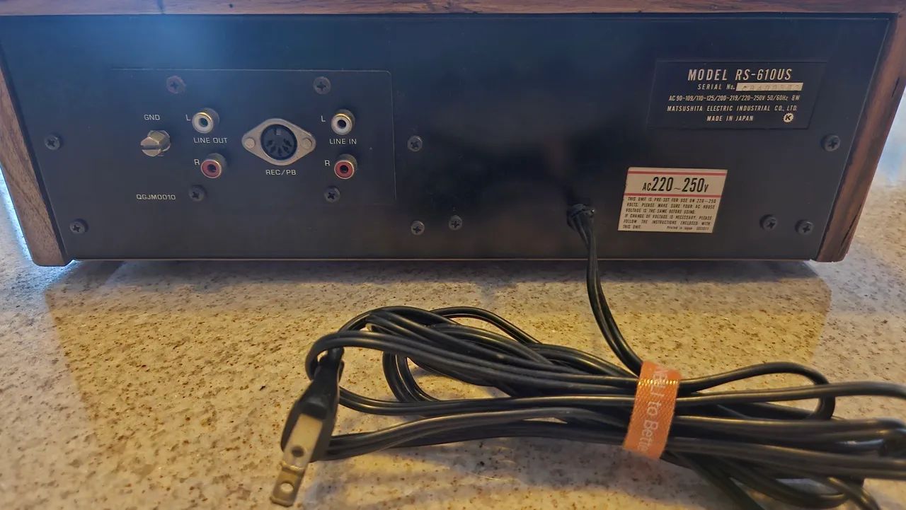 Tape Deck Technics RS-610US - Foto 3