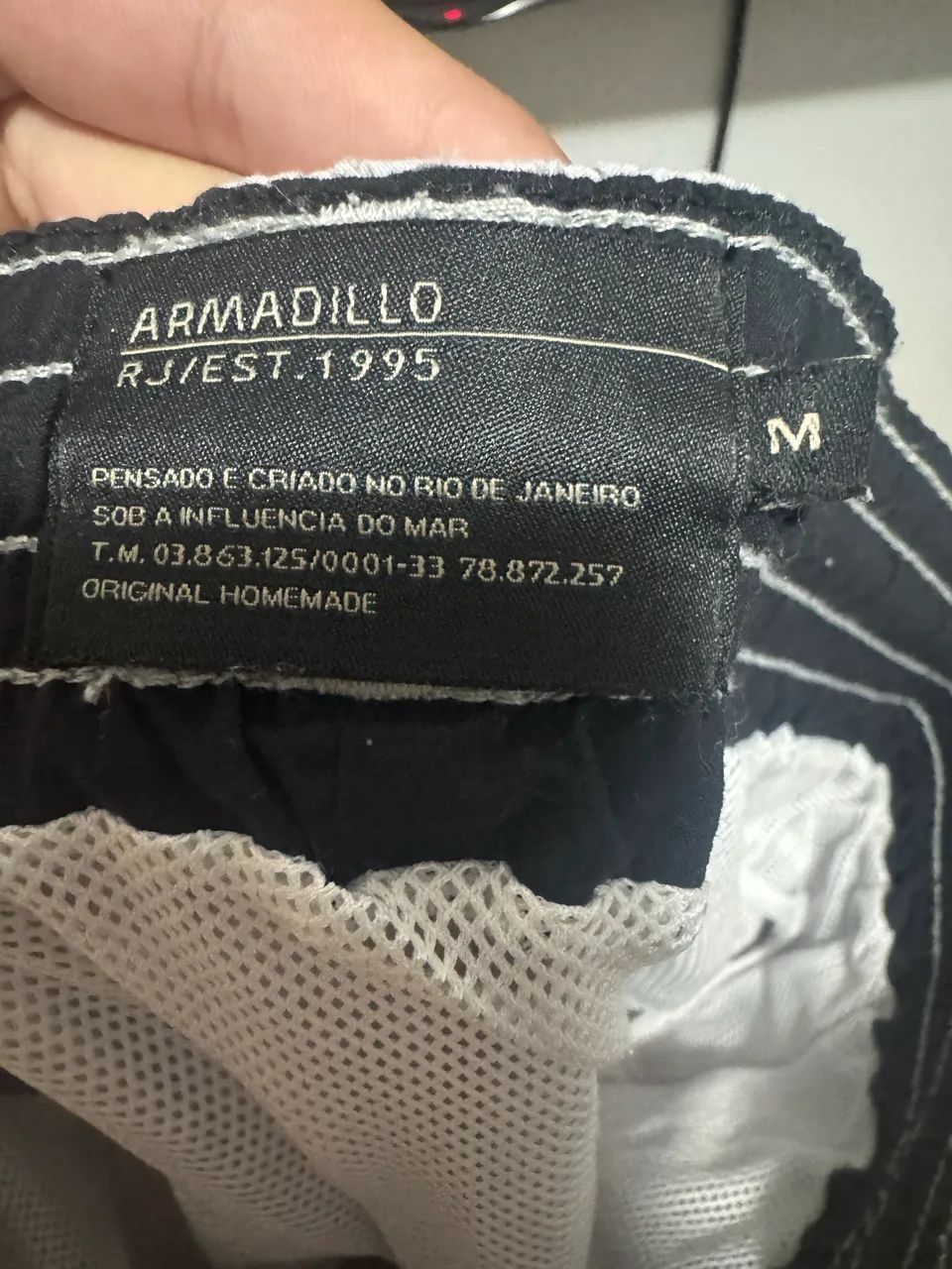 Short Armadillo azul M - Foto 2