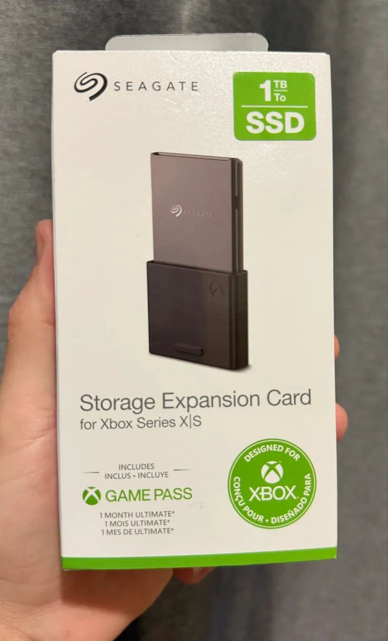 Ssd 1TB original Microsoft com caixa zero 