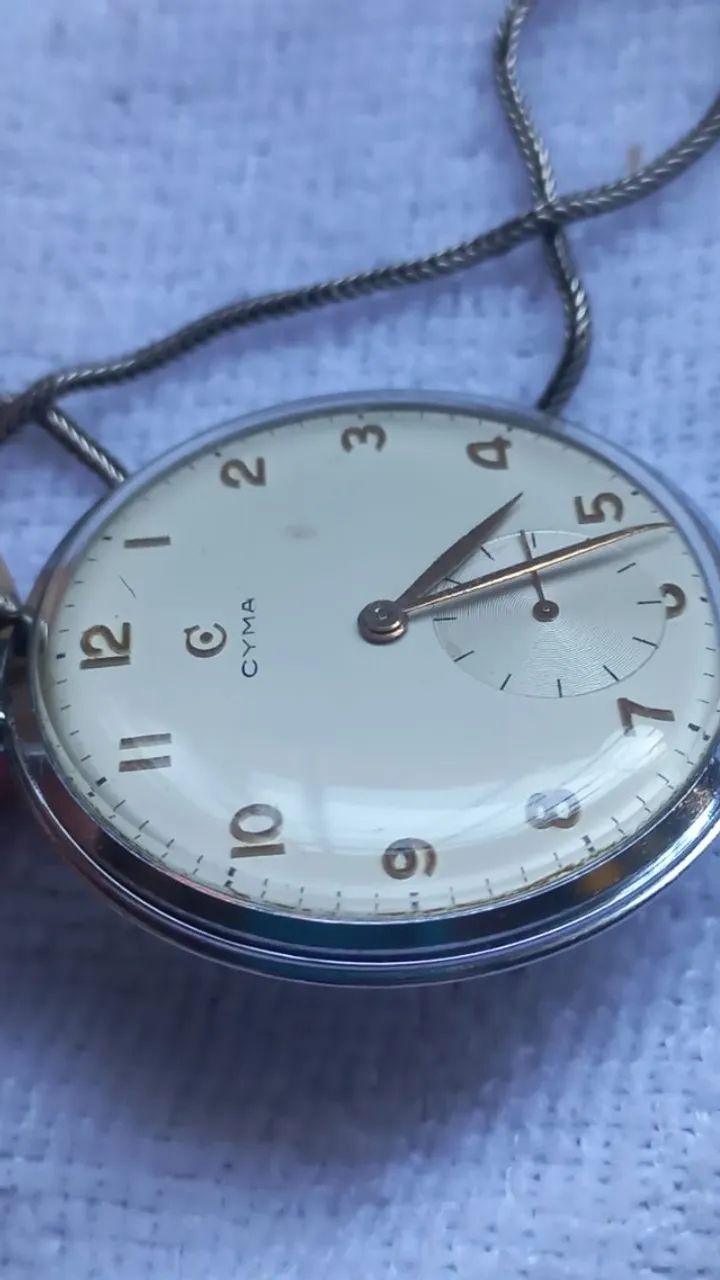LÍNDO RELÓGIO VINTAGE DE BOLSO. !!! - Foto 2