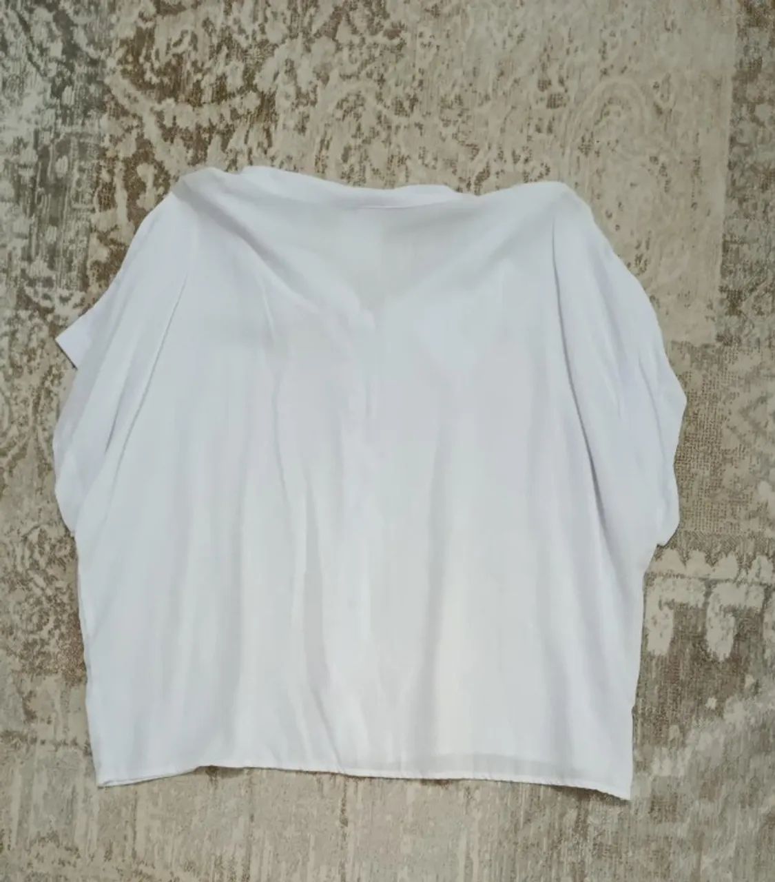 Blusa Viscolinho Branca - Foto 3