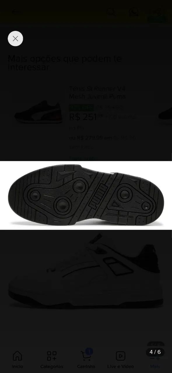 Tênis Slipstream Puma - Foto 2
