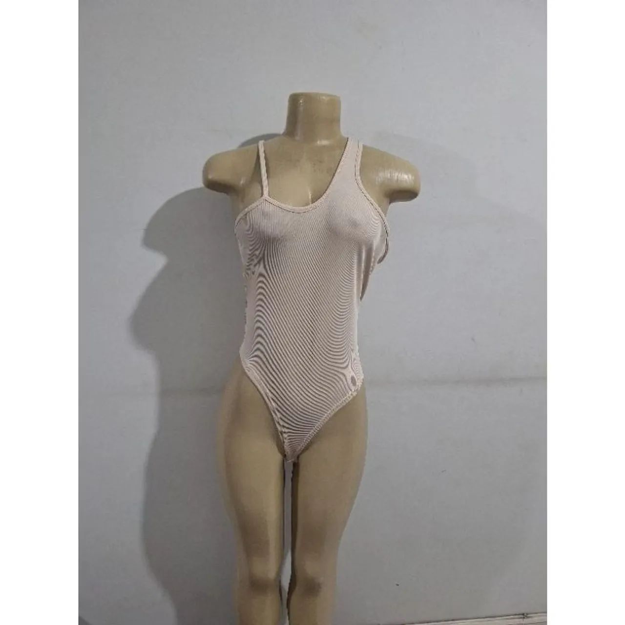 Body feminino marrom 