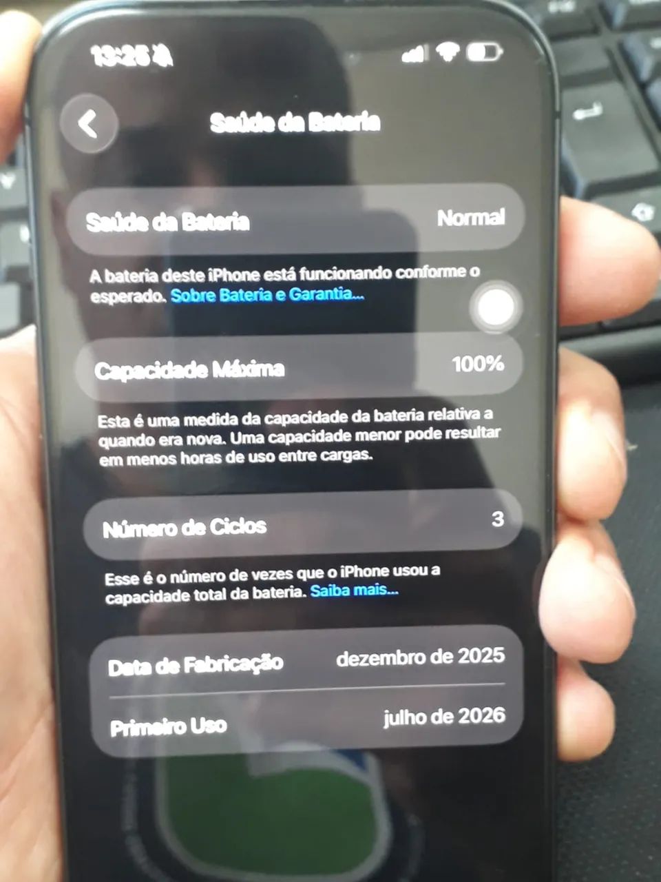 iPhone 17 - preto  - Foto 5
