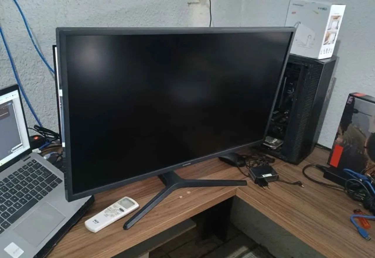 Monitor Samsung 4k 32 polegadas leia anúncio  - Foto 4