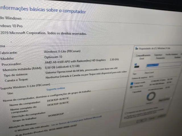 pc completo estudos ou trabalho - Foto 5