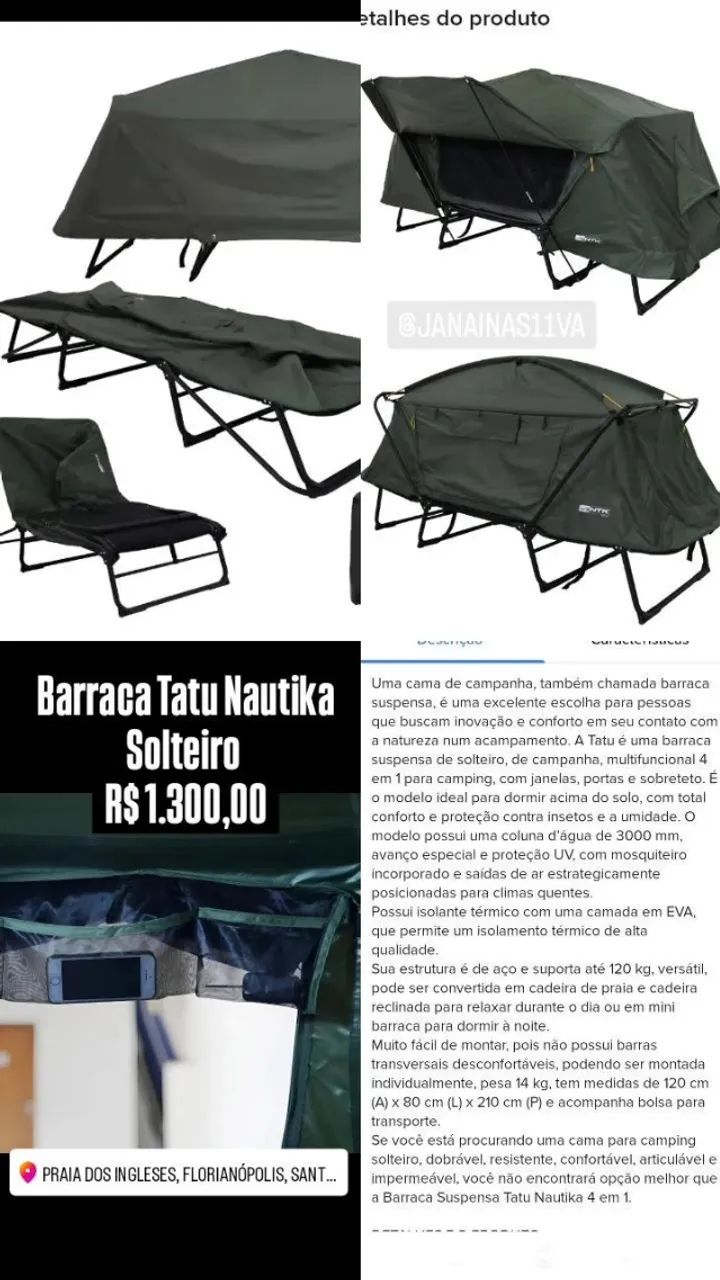 Barraca Tatu Nautika - Solteiro 