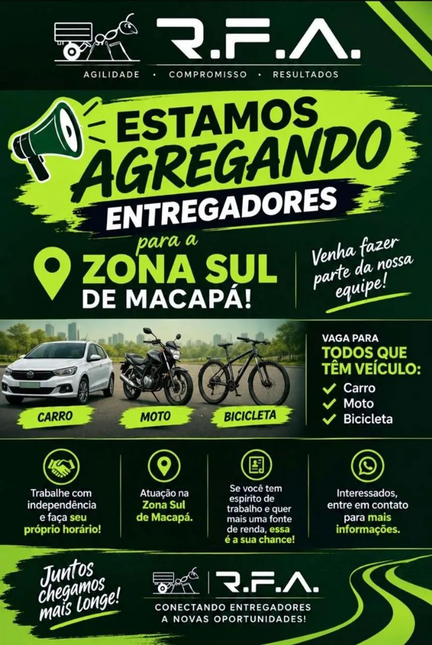 Agregando entregadores