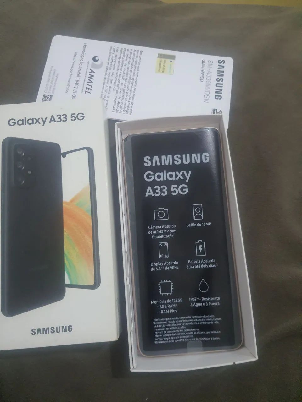 Vendo celular a33 5g novo na caixa  - Foto 2