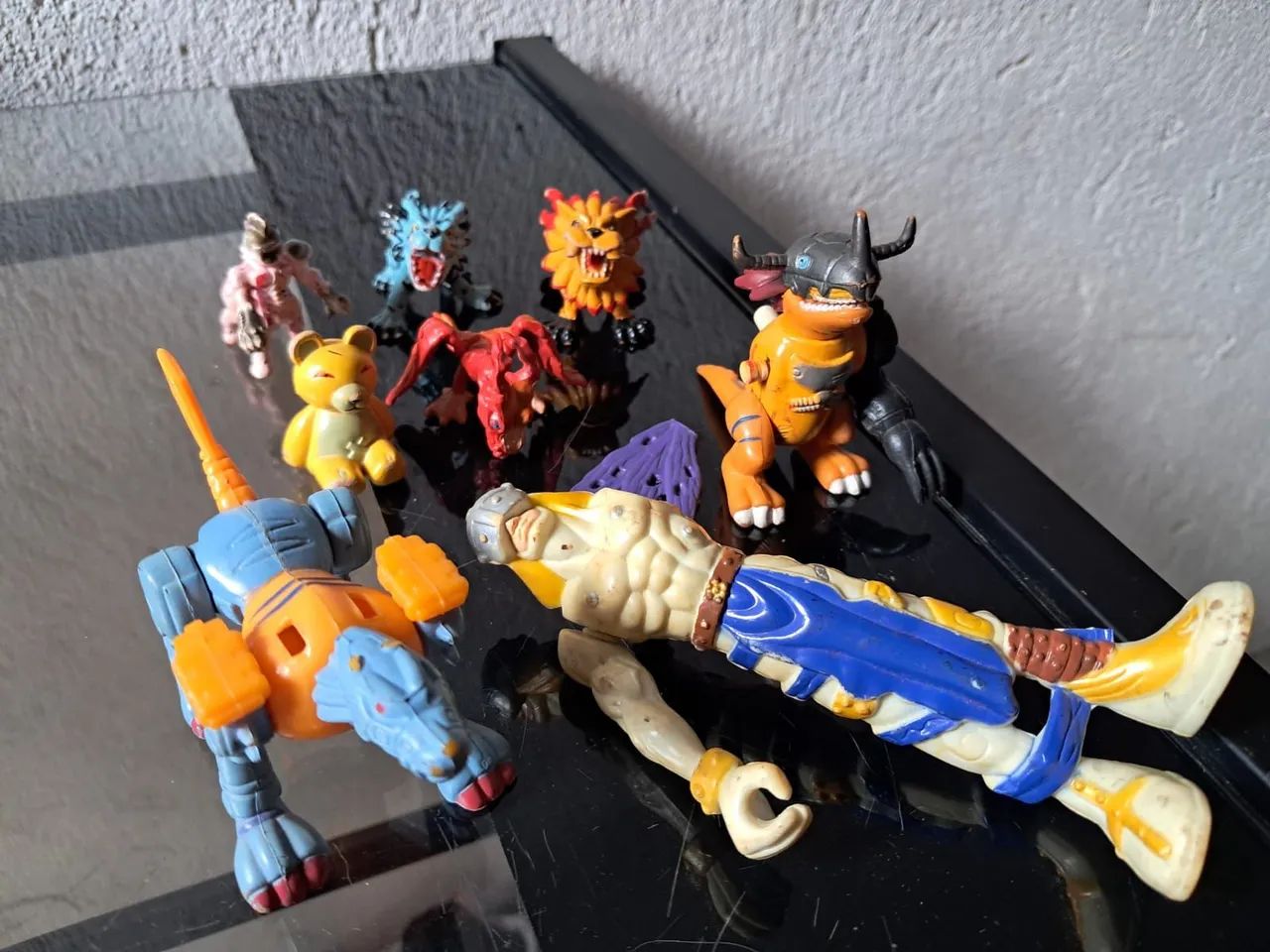 Bonecos antigos do Digimon