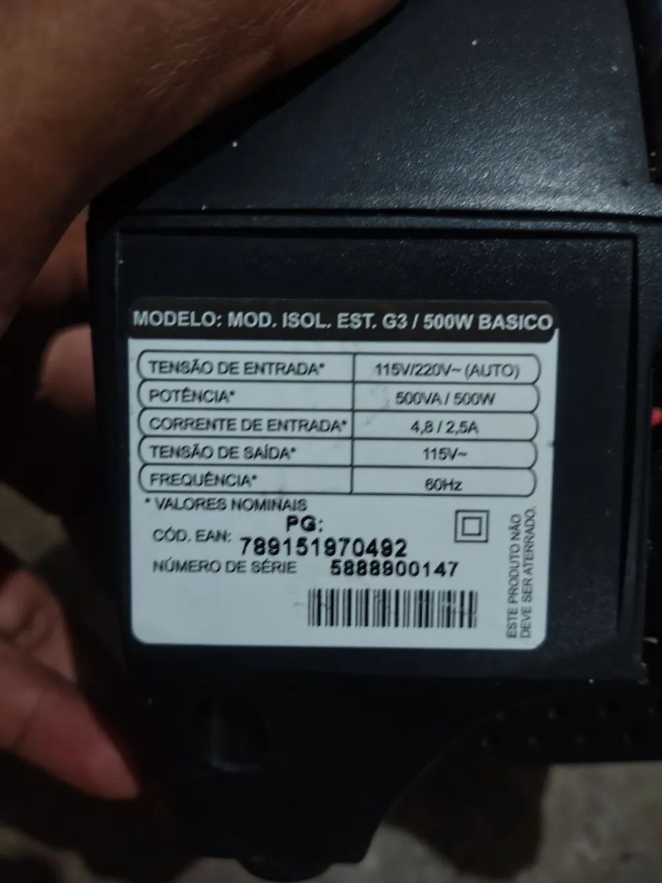 Módulo isolado APC MIE G3 500VA - Foto 2