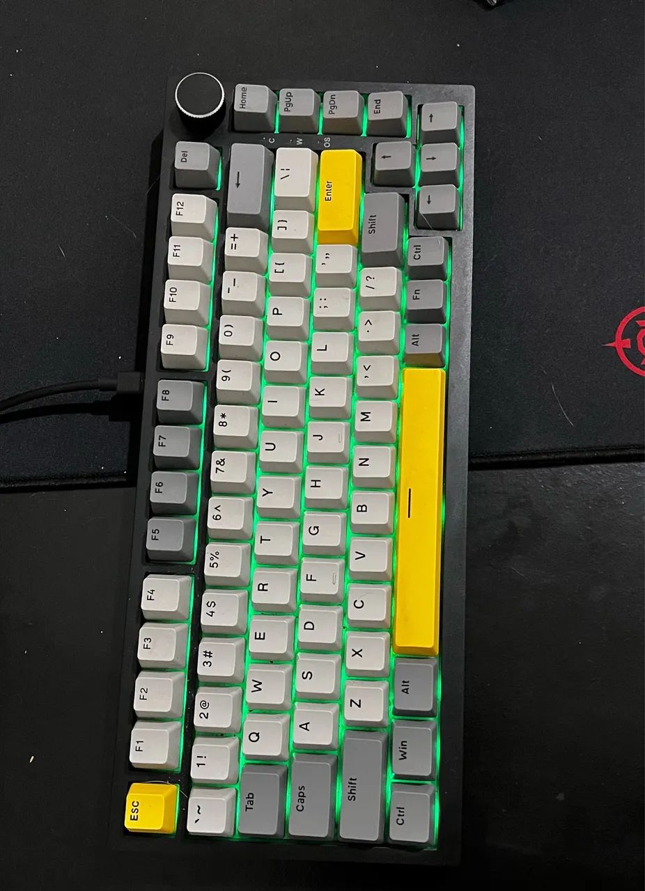Teclado mecânico ajazz ak820 pro  - Foto 2