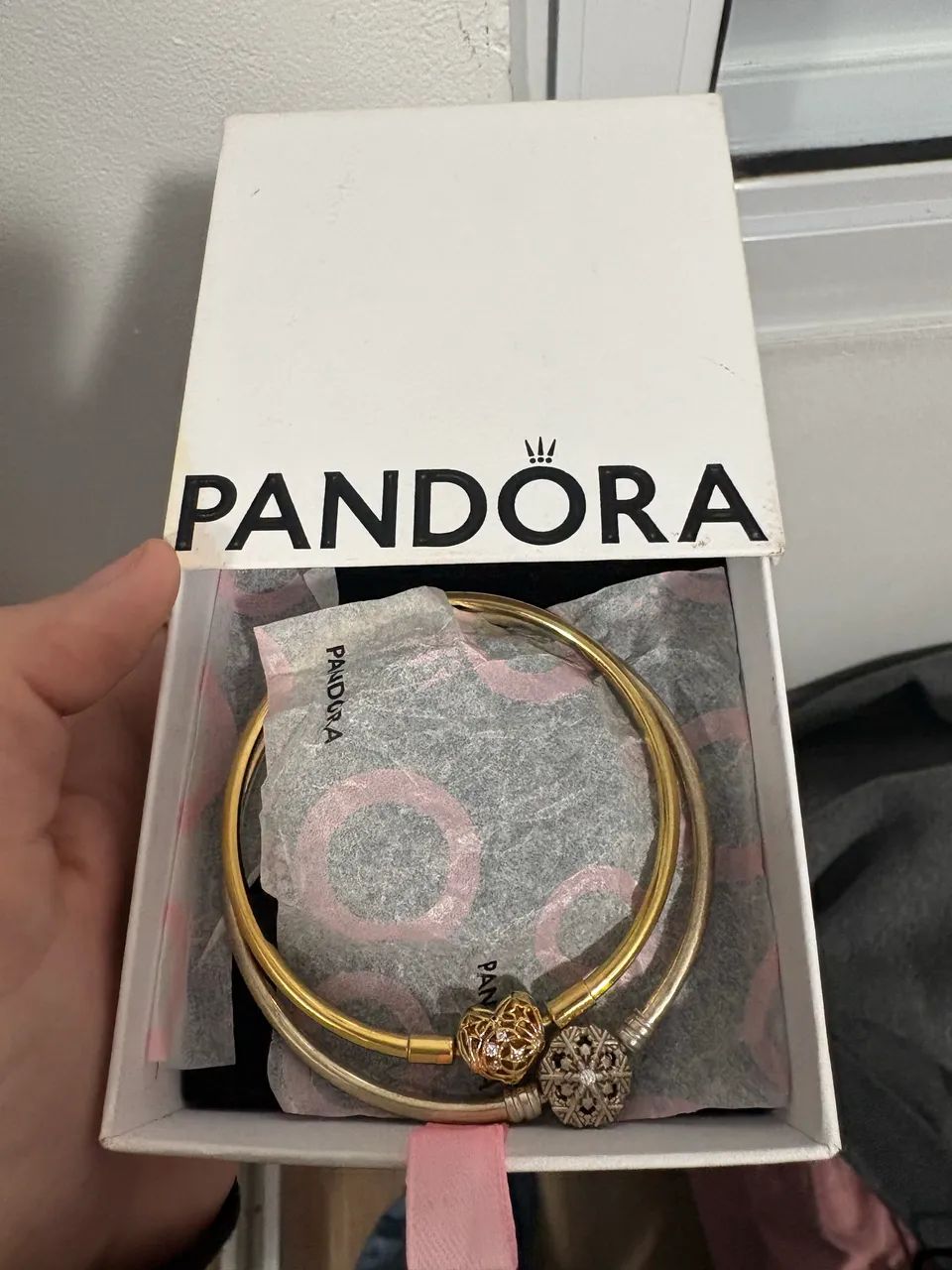 Duas pulseiras da Pandora original  - Foto 2