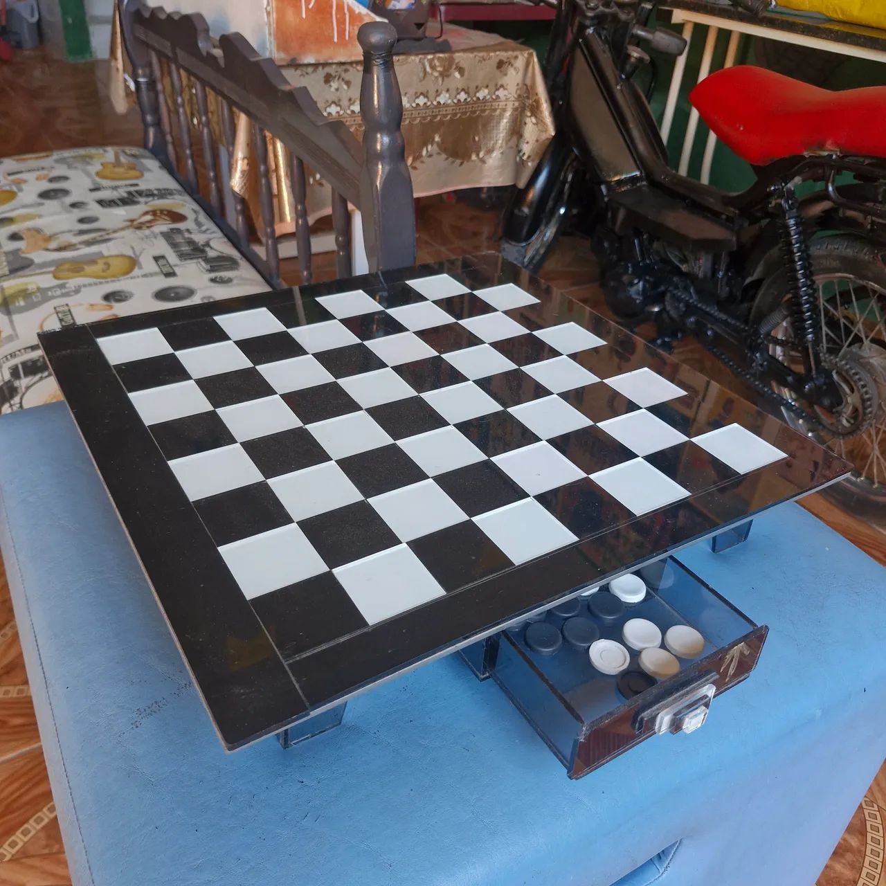 Mesa de dama/xadrez 