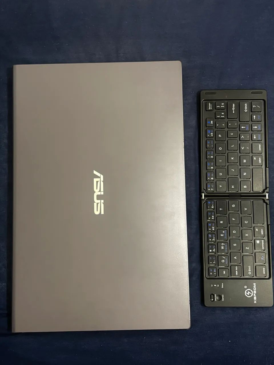 Notebook Asus Ryzen 5 + teclado bluetooth