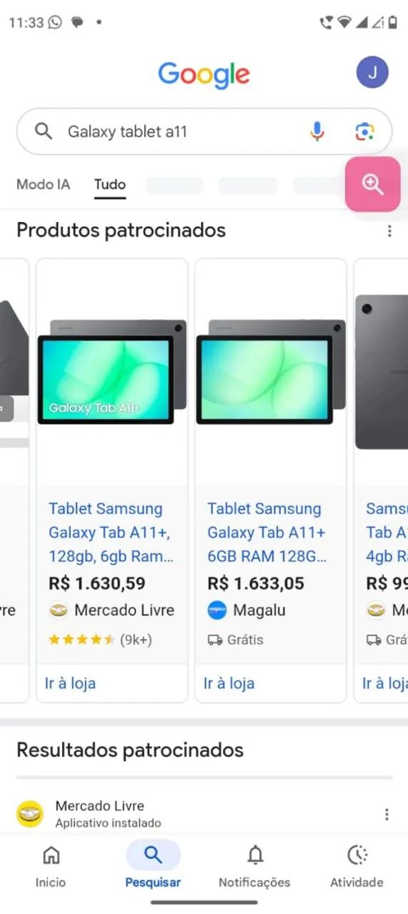 Vendo tablet  A11