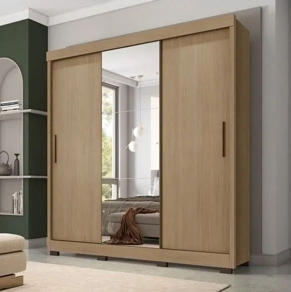Guarda roupa de casal porta de correr 