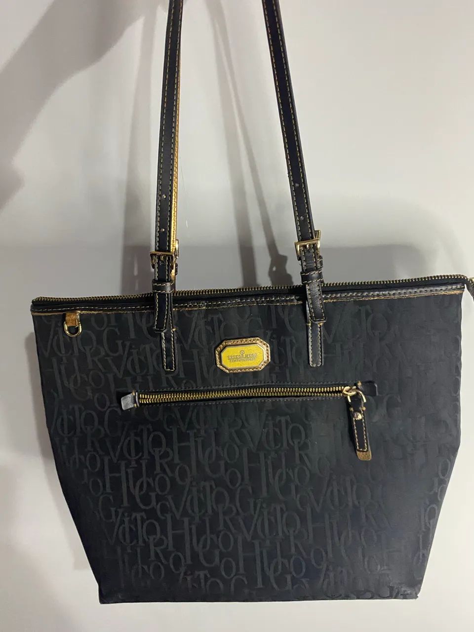 Bolsa Victor Hugo Preta - Foto 3