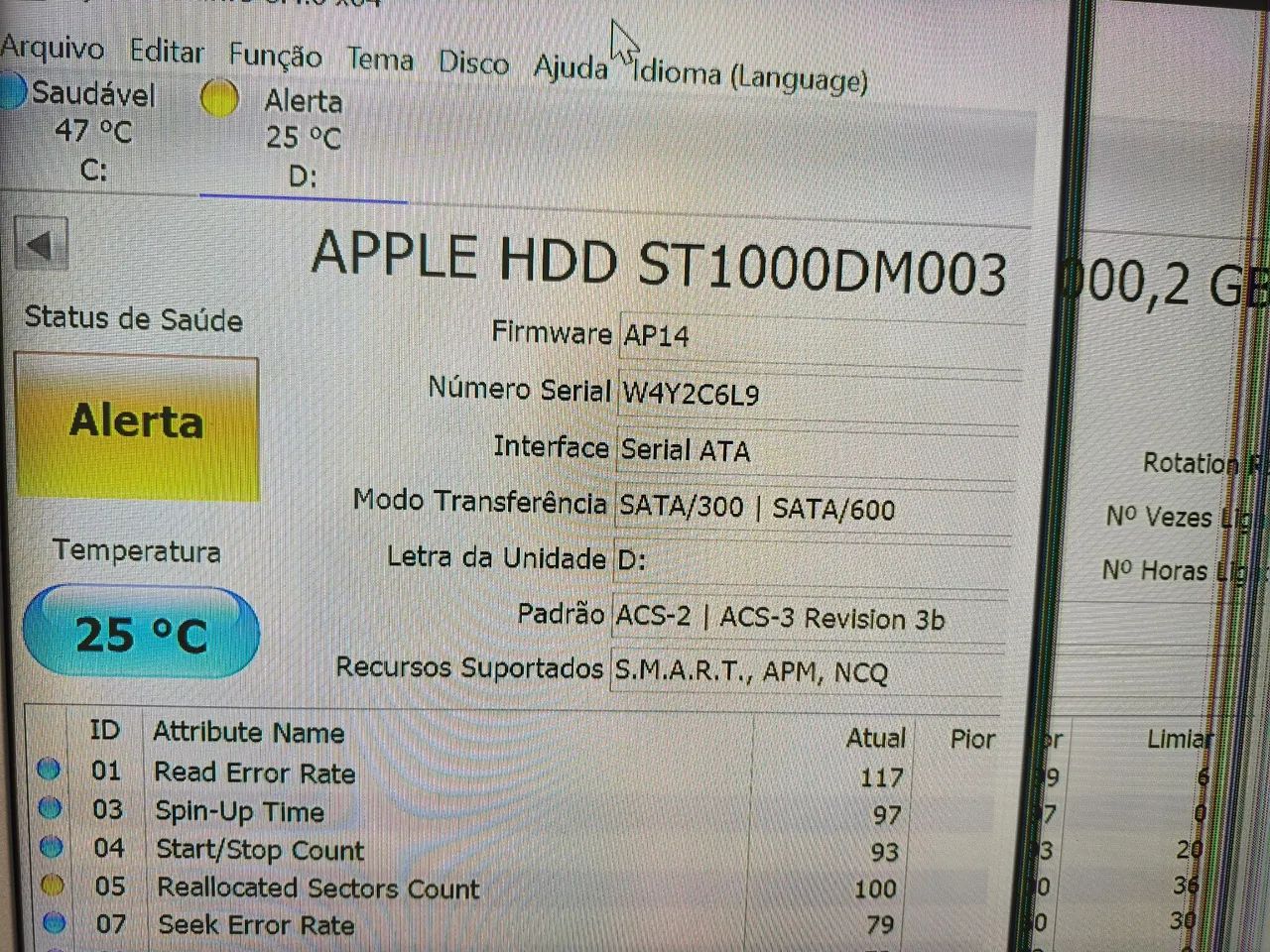 HD mecânico Seagate 1TB - Foto 3