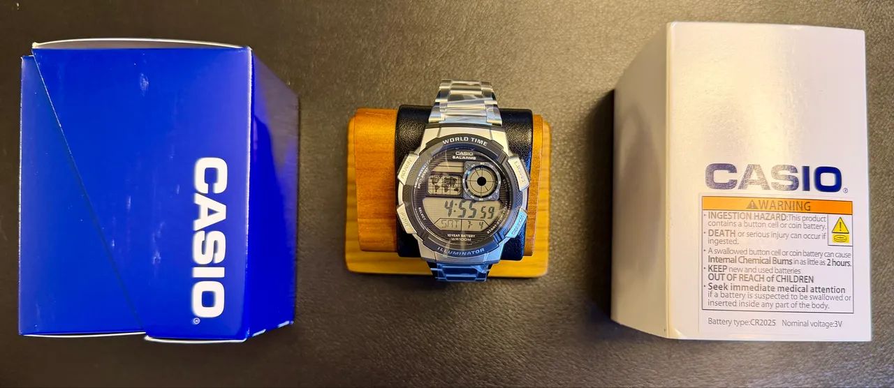 Relógio Casio World Time Novo - Foto 2