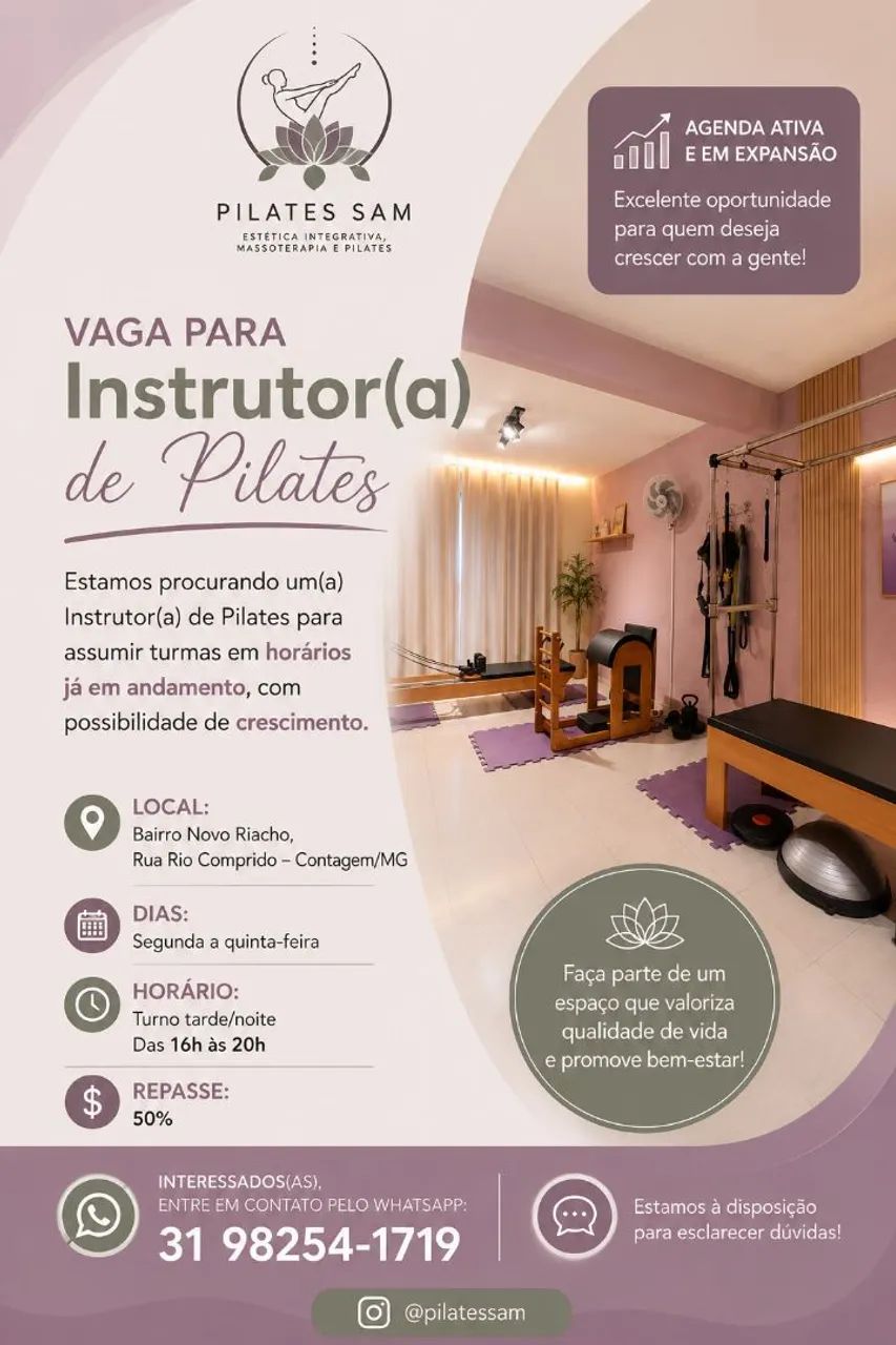 Instrutor de pilates