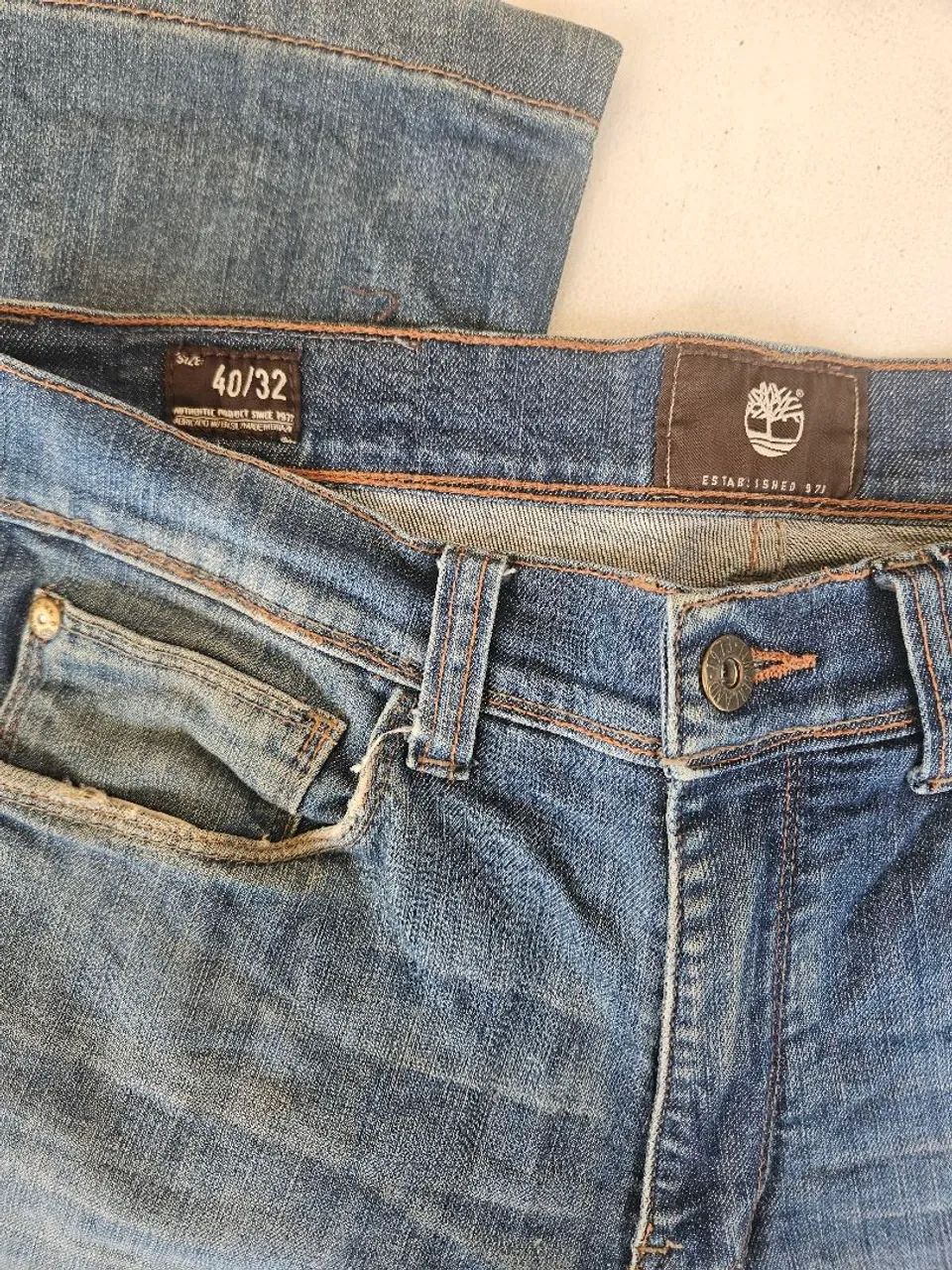 Calça jeans Timberland tam.40 vintage - Foto 2
