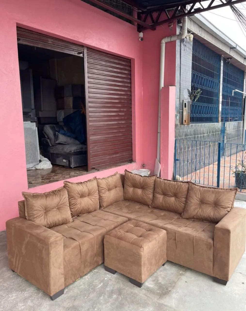 SOFÁ DE CANTO CONJUNTO LINDO 1450,00 