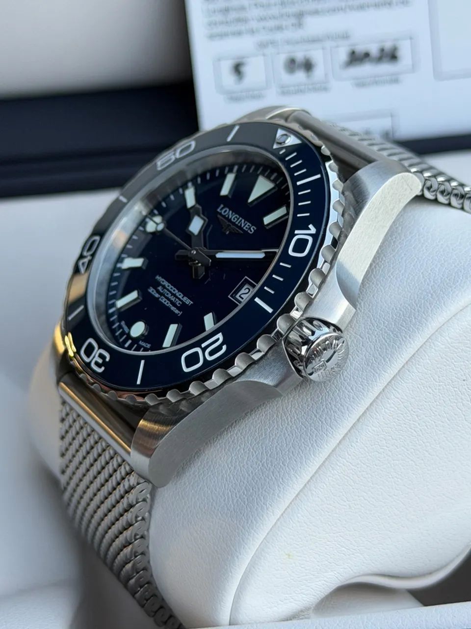 Longines Hydroconquest Mesh 39mm 2026  - Foto 2