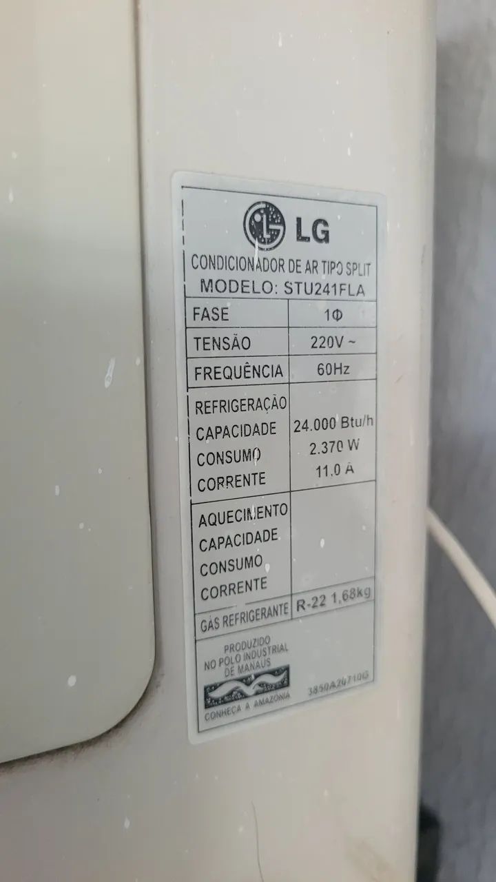 Ar condicionado LG 24000 BTU - Foto 2