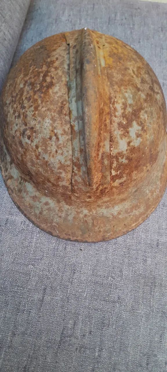 Capacete aço modelo francês 1915 - Foto 5