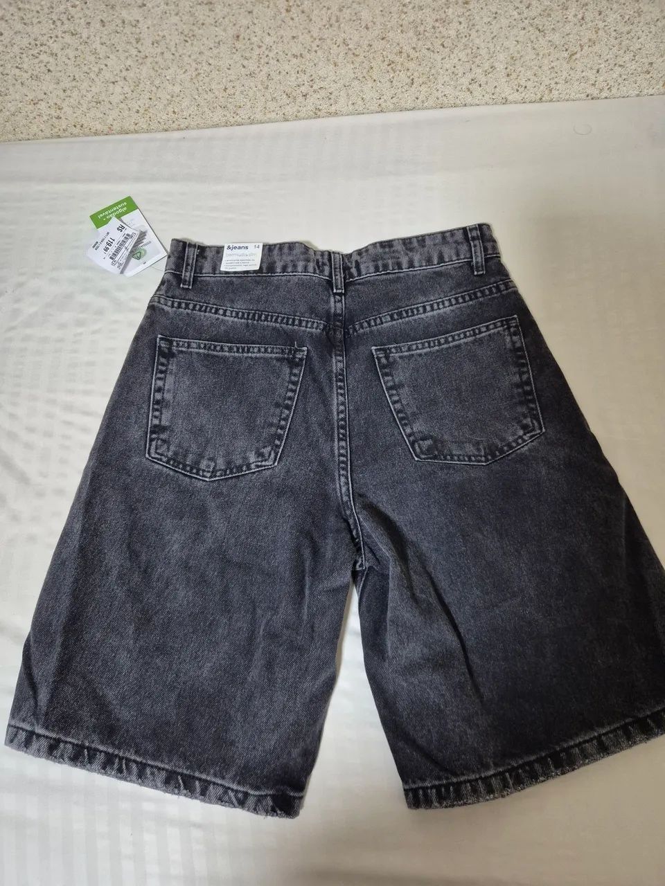 Short C&A Largo preto  - Foto 2