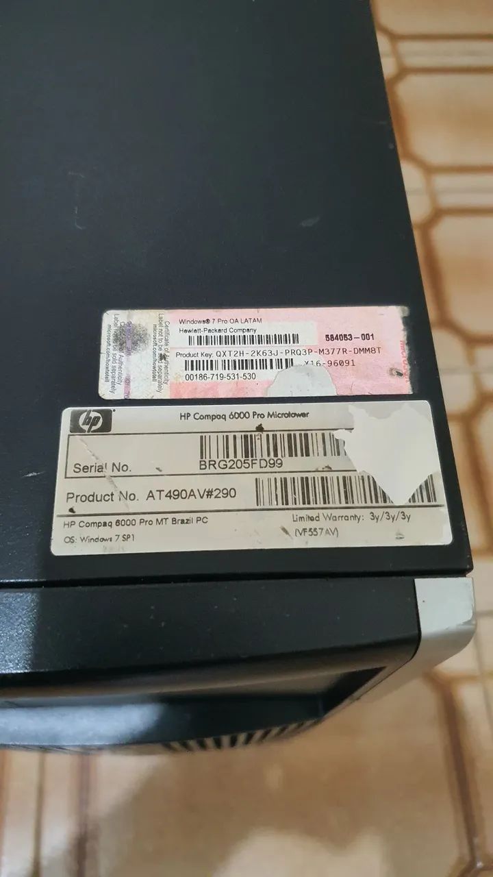 Pc HP compac 6000 pro microtower  - Foto 3