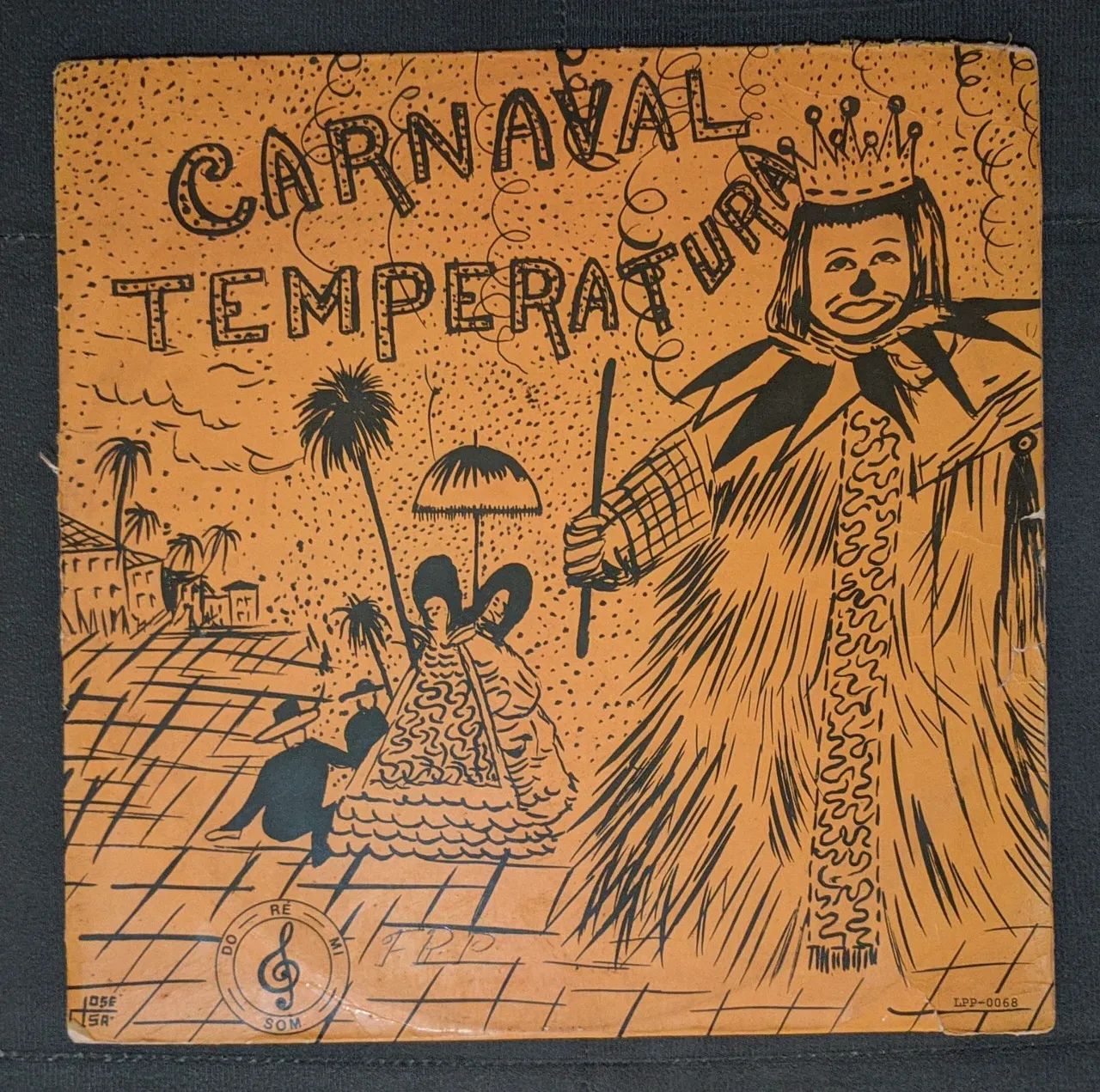 LP Vinil Carnaval Temperatura - Vol. 1 (1976)