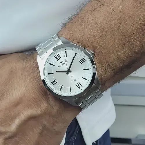 Relógio Technos masculino. Nota fiscal e garantia do fabricante. Original. - Foto 4