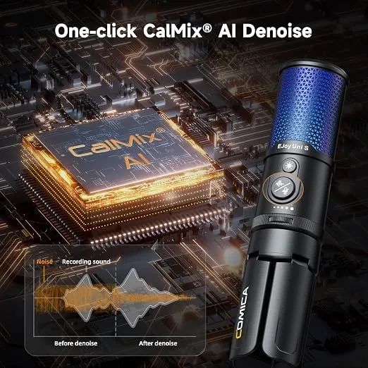 Microfone Gamer Comica Audio - Preto - Foto 4