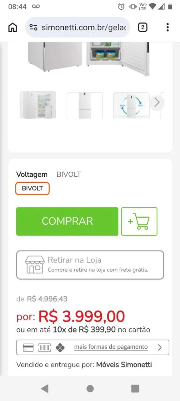 Geladeira midea  - Foto 2