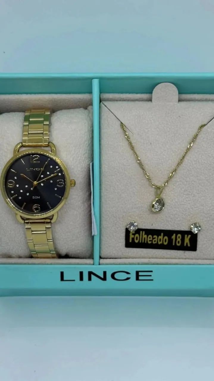 Relógio feminino original Lince 