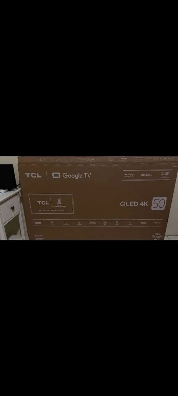 TV SMART TCL 50P NOVA *Aceito Propostas*