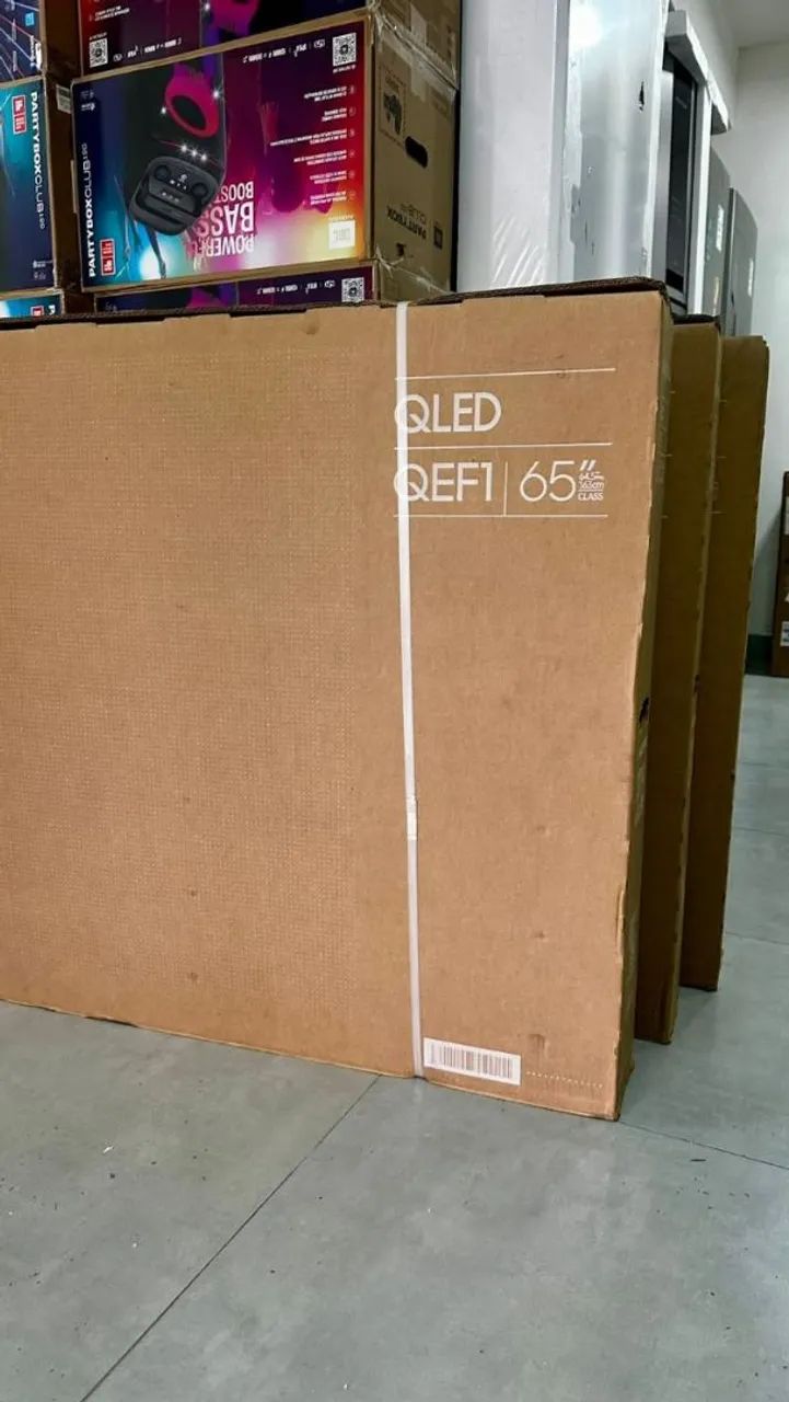 Smart TV Samsung 65 polegadas QEF1 65" Vision AI QLED 4K nova<br> - Foto 4