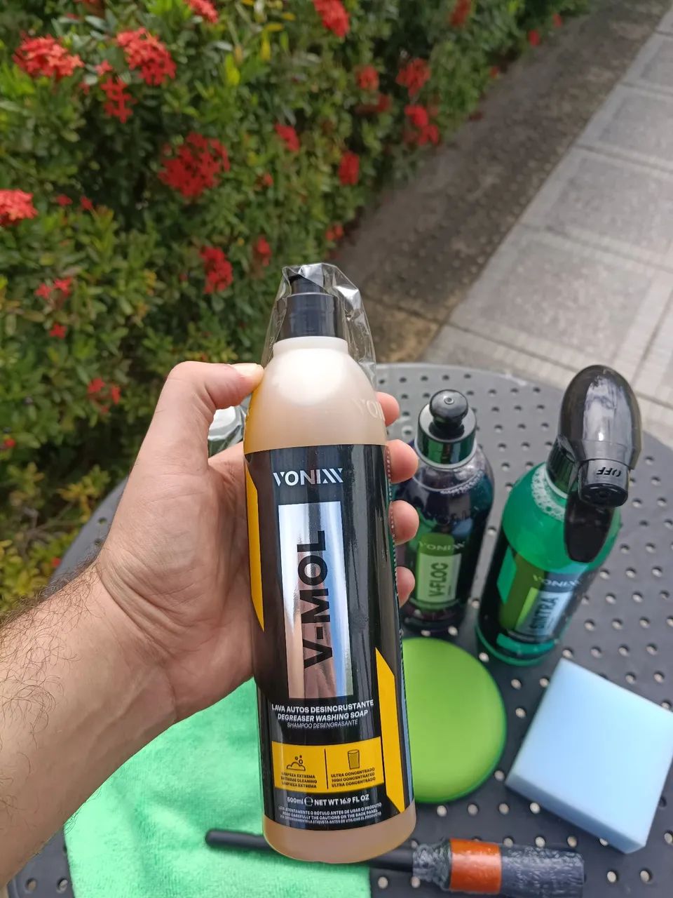 Kit lavagem automotiva Vonix  - Foto 4