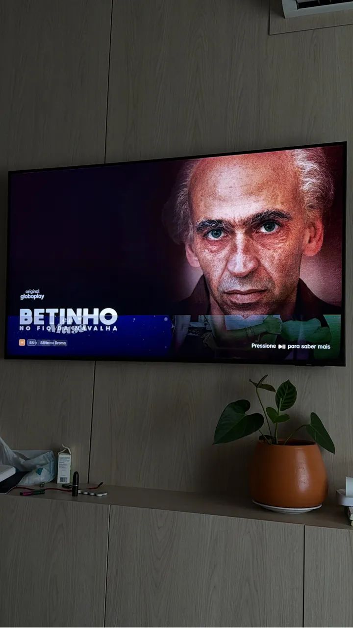 TV Samsung 55" QLED 4K Smart - Para Retirada de Peças
