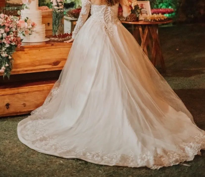 Vestido de Noiva princesa - Foto 2